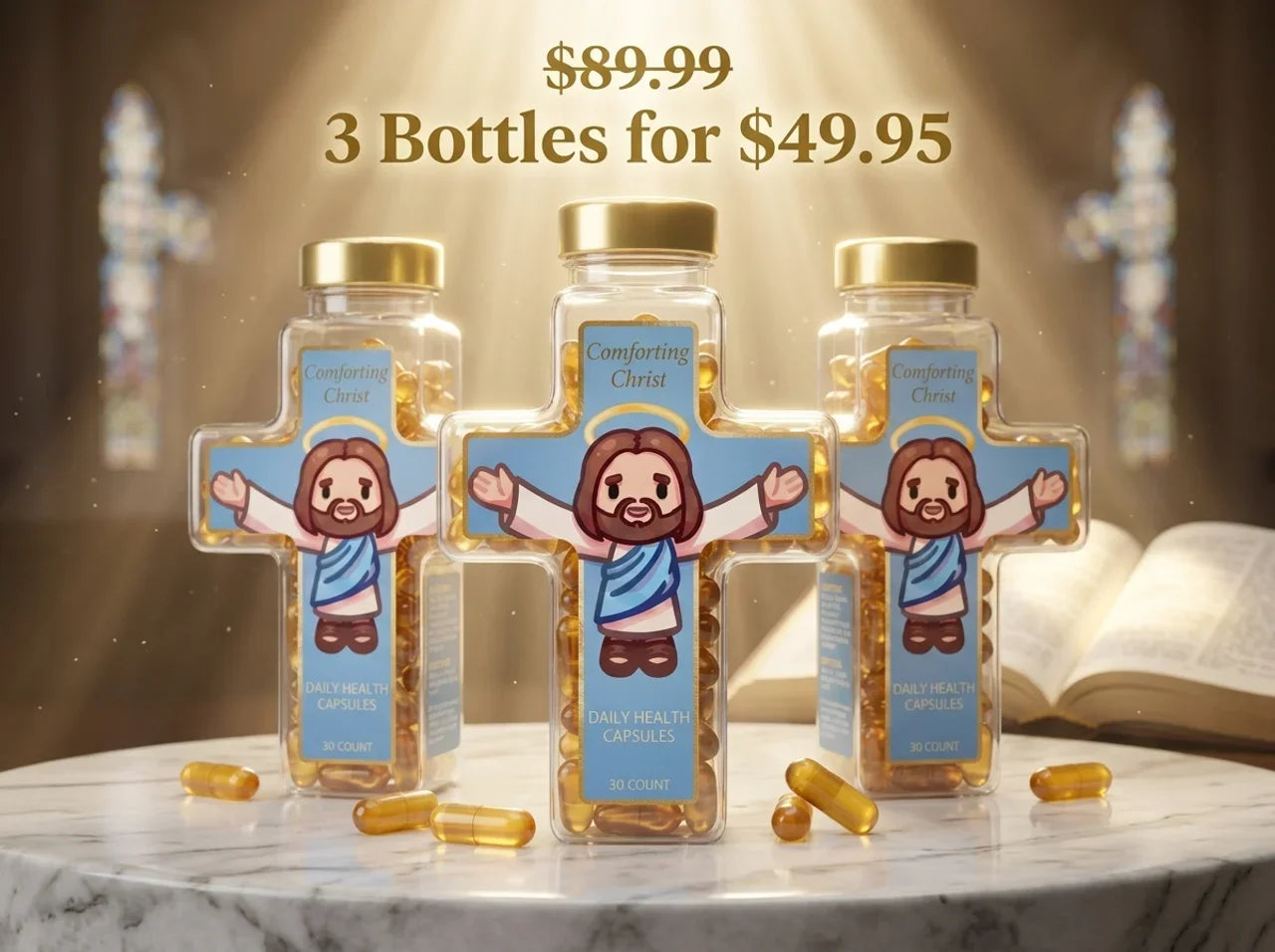 Comforting Christ Biblical Capsule (3 bottles Bundle)