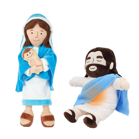Jesus Plush + Mother Mary