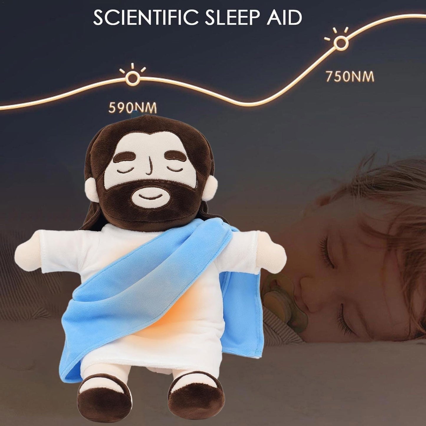 Breathing Jesus Plush™ (+ FREE GIFT)